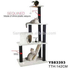 China Factory Wooden Climbing Deluxe Wholesale Cat Tree